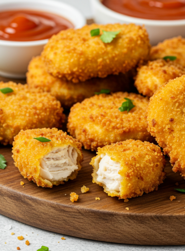 "Bite-sized golden nuggets with the ultimate crunch!"
